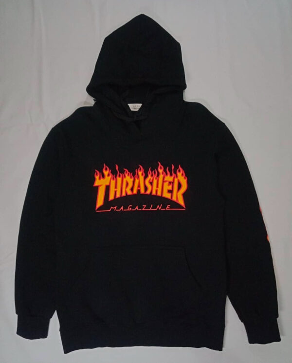 Trasher Hoodie - Black